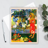 Hail Mary (Ia Orana Maria) (1891) van Paul Gauguin Briefkaart