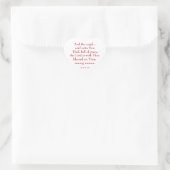 Hail Mary "Luke 1:28" Hart Sticker (Tas)