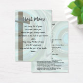 Hail Mary & Nicene Creed Pocket-gebedskaart Visitekaartje (Bureau)