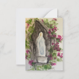 Hail Mary Notitiekaart Notitiekaartje