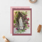 Hail Mary Notitiekaartje (Voorkant / Achterkant in situ)