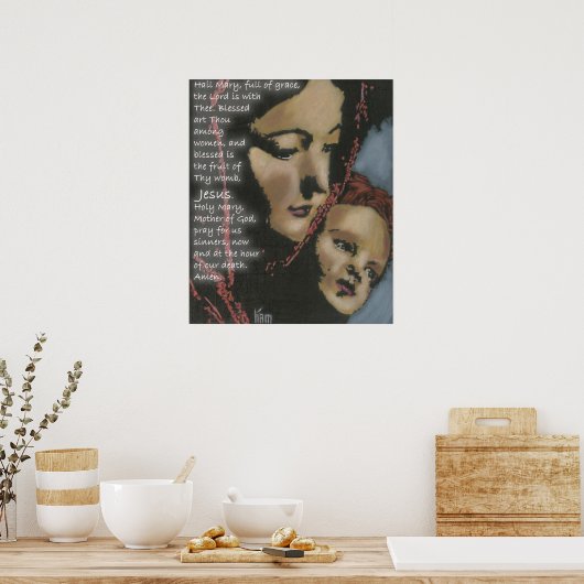 Hail Mary Poster (Keuken)