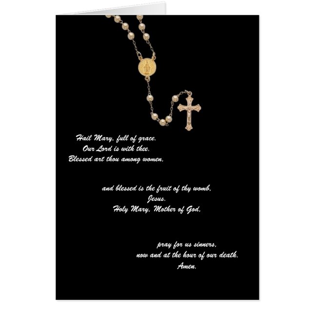 "Hail Mary" Prayer (Voorkant)