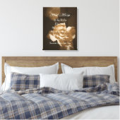 Hail Mary Prayer Canvas Afdruk (Insitu (Slaapkamer))