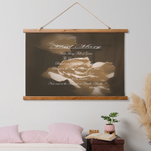 Hail Mary Prayer Hangend Wandkleed (Slaapkamer)