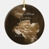 Hail Mary Prayer Keramisch Ornament (Achterkant)