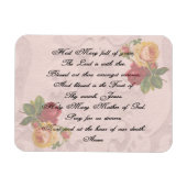 Hail Mary Prayer Magneet (Horizontaal)