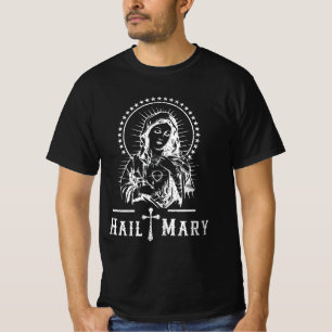 Hail Mary Prayer naar de Heilige Mary Moeder van d T-shirt