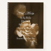 Hail Mary Prayer Notitieboek (Voorkant)