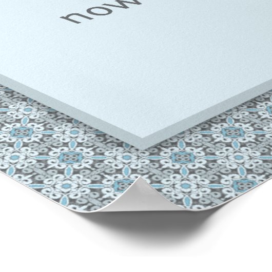 Hail Mary Prayer Poster (Hoek)