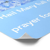 Hail Mary Prayer - Poster (Hoek)