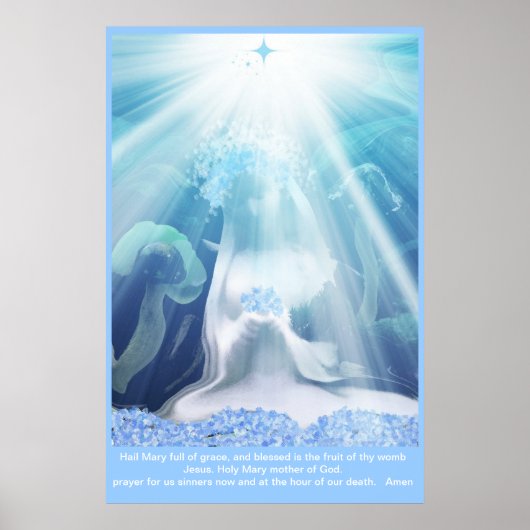 Hail Mary Prayer - Poster (Voorkant)