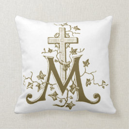 Hail Mary Prayer Religieuze Ave Maria Latijn Kussen