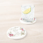 Hail Mary Prayer Religieuze Ave Maria Latijn Zandsteen Onderzetter (Zijkant)