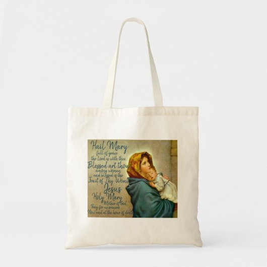 Hail Mary Prayer Tas (Voorkant)