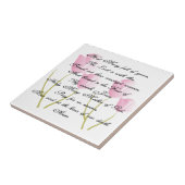 Hail Mary Prayer Tegeltje (Zijkant)