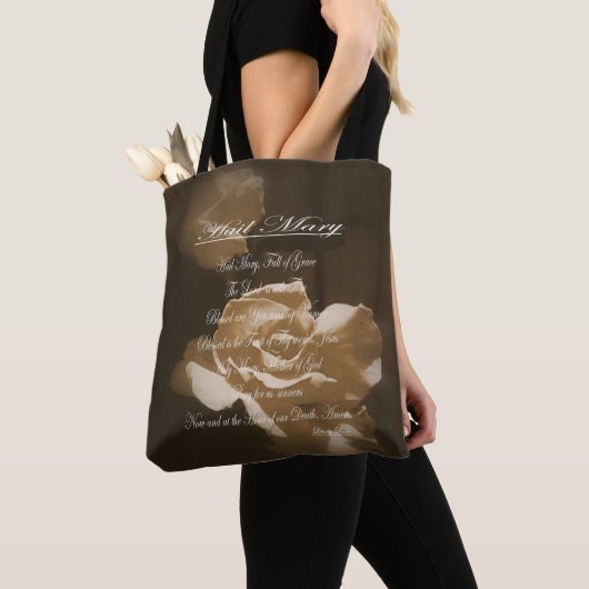 Hail Mary Prayer Tote Bag (Dichtbij)