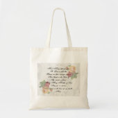 Hail Mary Prayer Tote Bag (Voorkant)