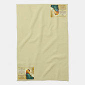 Hail Mary Prayer Towel Theedoek (Verticaal)