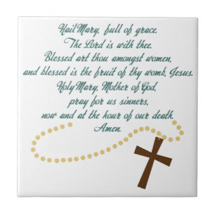 Hail Mary Tegeltje