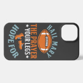 Hail Mary The Prayer Funny Sports iPhone Hoesje (Achterkant horizontaal)