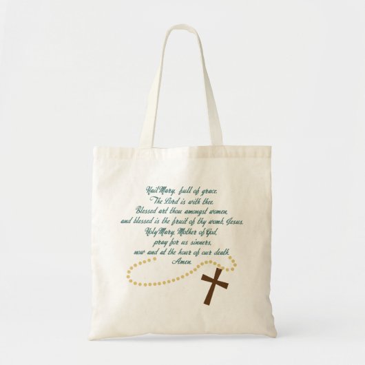 Hail Mary Tote Bag (Voorkant)