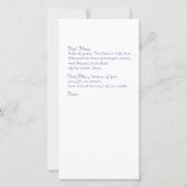 Hail Mary, vol van Grace Prayer Kaart (Achterkant)