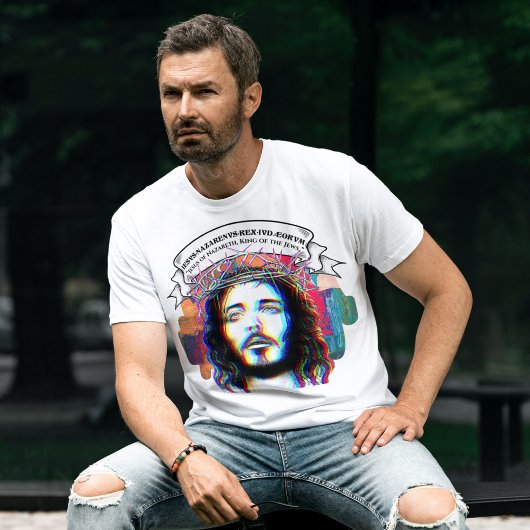 Hail naar de koning van de joden: Jezus van Nazare T-shirt