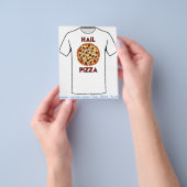 Hail Pizza Flyer (Hand)