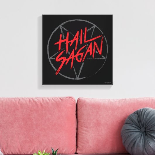 Hail Sagan Canvas Afdruk (Insitu (Woonkamer))