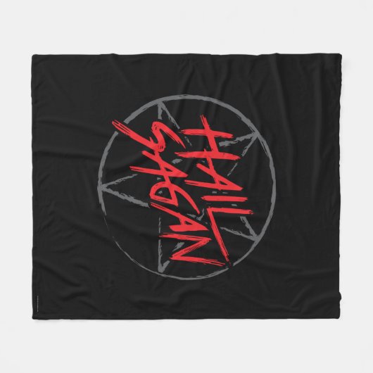 Hail Sagan Fleece Deken (Voorkant (Horizontaal))