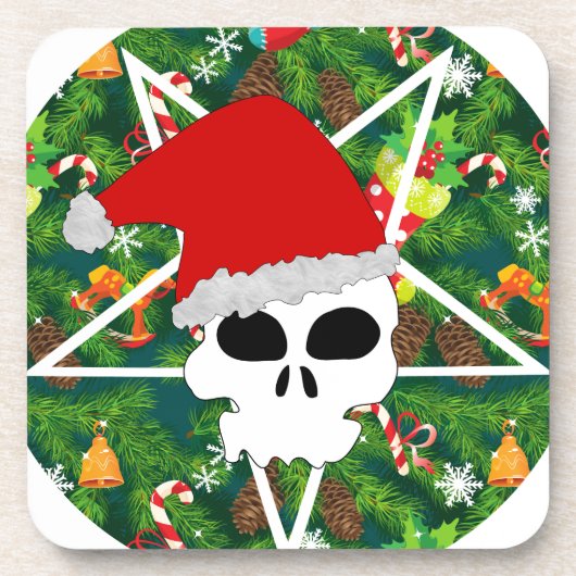 hail santa bier onderzetter (Voorkant)