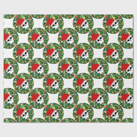 hail santa cadeaupapier (Vlak)