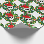 hail santa cadeaupapier (Hoek)