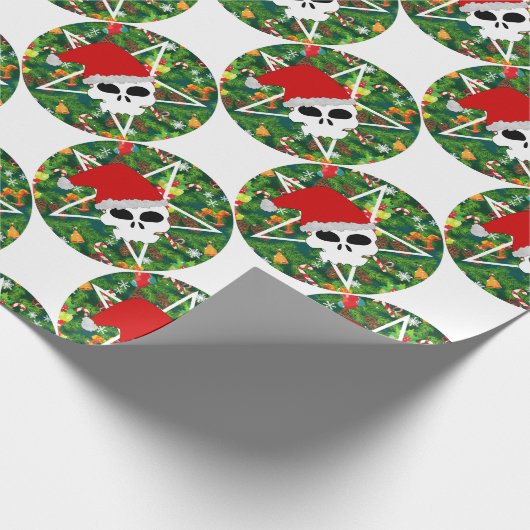 hail santa cadeaupapier (Hoek)