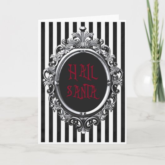 Hail Santa Christmas Kaart (Voorkant)