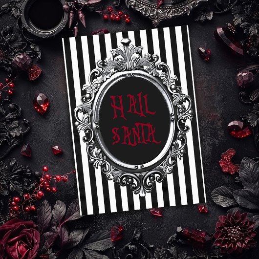 Hail Santa Christmas Kaart