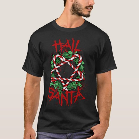 HAIL SANTA Classic T-Shirt (Voorkant)
