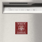 Hail Santa Claus Ugly kerst Magneet (Insitu (Vaatwasser))