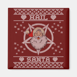 Hail Santa Claus Ugly kerst Magneet