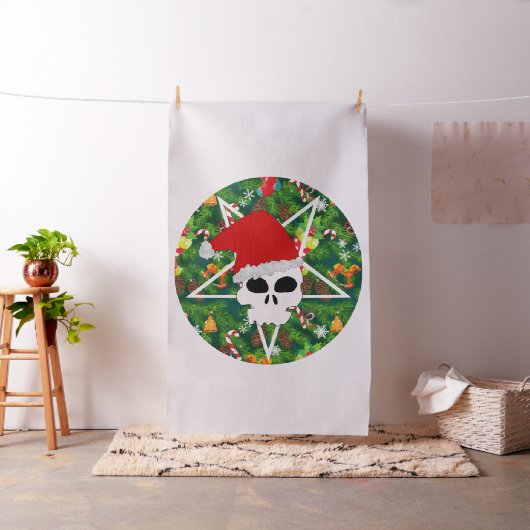 hail santa fabric stof (Voorbeeld)