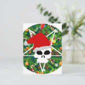 hail santa feestdagenkaart (Staand voorkant)