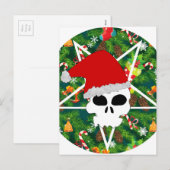 hail santa feestdagenkaart (Voorkant / Achterkant)