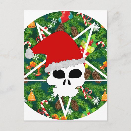 hail santa feestdagenkaart (Voorkant)