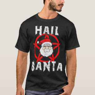 Hail Santa Funny Satanic Kerstcadeau T-shirt