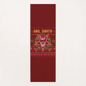 Hail Santa Funny Weird Kerstdesign Yogamat (Voorkant)