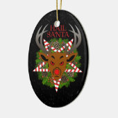 Hail Santa Keramisch Ornament (Links)