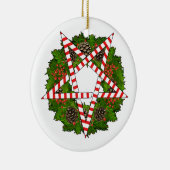 Hail Santa Keramisch Ornament (Rechts)