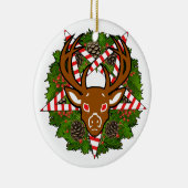 Hail Santa Keramisch Ornament (Rechts)