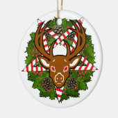 Hail Santa Keramisch Ornament (Links)